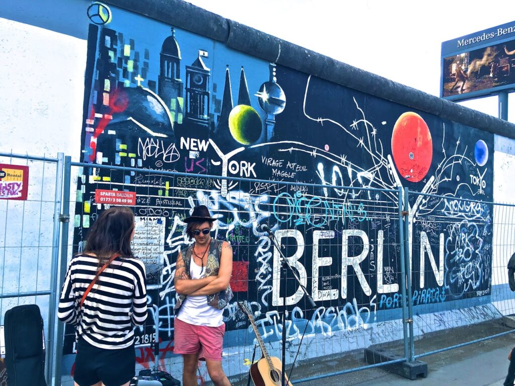 street artist in berlin