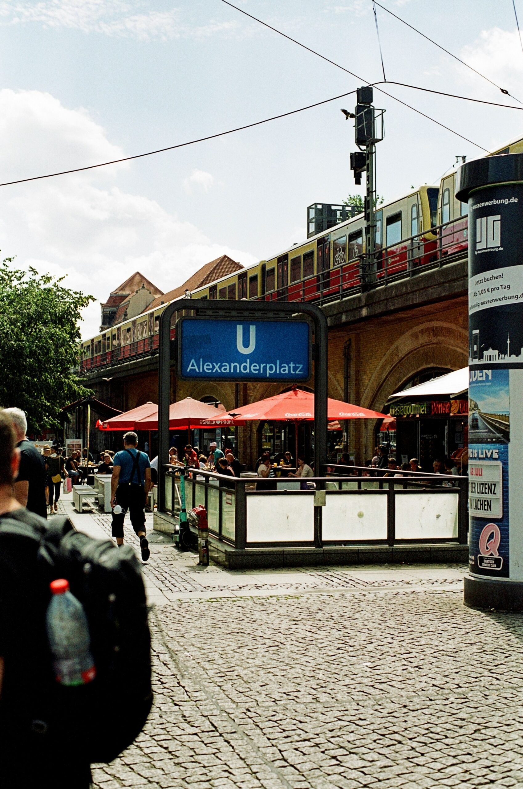 U-Bahn station Alexanderplatz, Berlin.