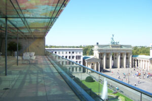 Akademi der Kunste and vision of Brandenburger Tor